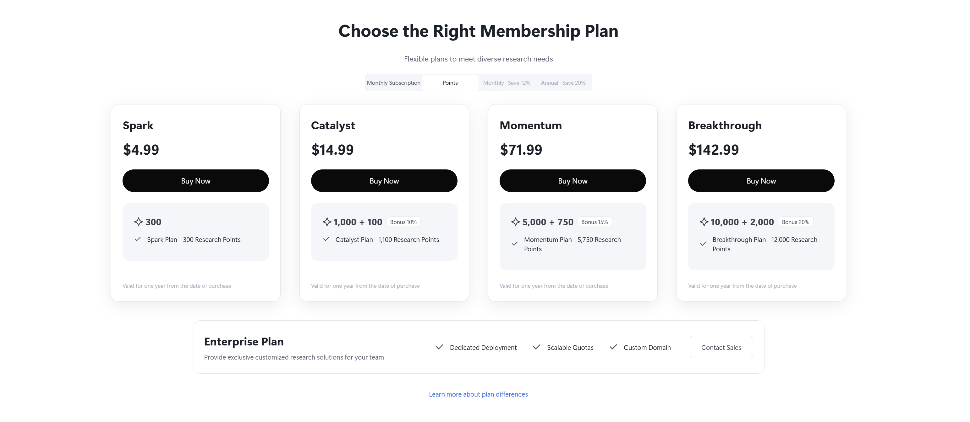 Coin top-up options